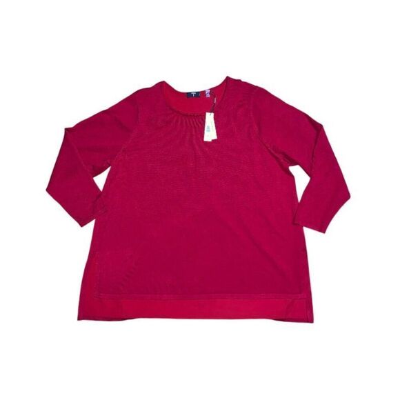 Tahari Plus Size Sweatee - Picture 1 of 7